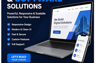 build custom websites and software solutions