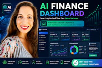 develop ai finance dashboard, ai budget management software, accounting website