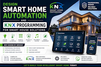 design smart home automation systems and knx programming for smart houses