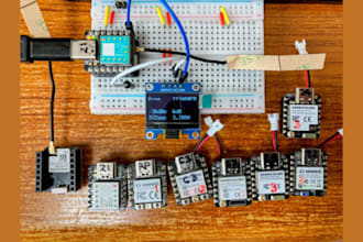develop nrf52, raspi, nrf, lora stm32, esp32, lorawan firmware and pcb