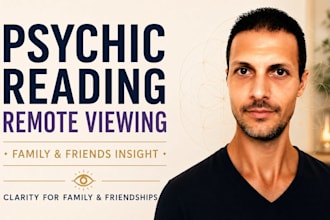 do psychic reading remote viewing for family and friends