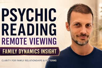do psychic reading remote viewing for family dynamics