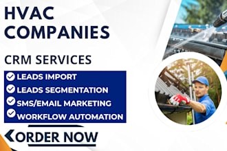 setup hvac companies CRM servicetitan jobber fieldedge housecall pro hatch CRM