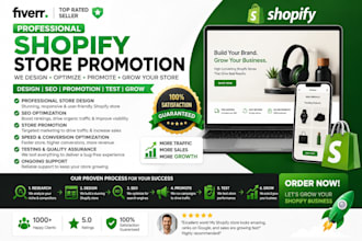 boost shopify store,improve shopify marketing and promotion,