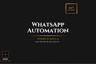 build a whatsapp automation for your business