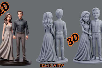 convert 2d to 3d model stl file cad design and product modeling for 3d printing