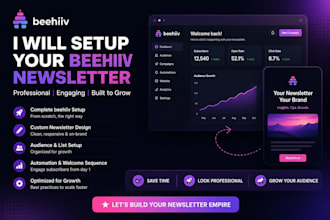 design beehiiv newsletter beehiiv website setup