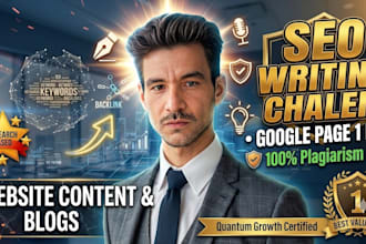 seo blog posts and website content that ranks on google