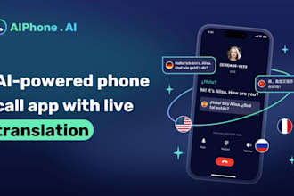 build ai languages translator app, ai app, ai chat app, ai voice over app