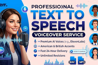 text to speech voiceover