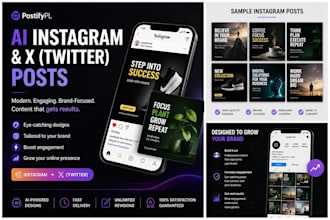 create engaging ai instagram and twitter content for your brand