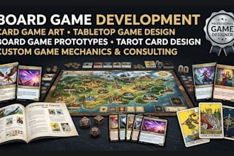 draw card game art board game card game design tabletop game tarot card game