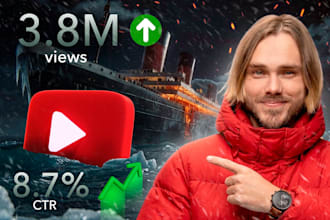 design creative clickbait youtube thumbnail