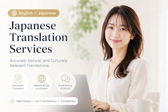 translate english to japanese and japanese to english