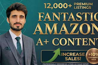professional amazon branding, listing optimization, and  storefront design