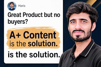 optimize your amazon listing, aplus content, and storefront