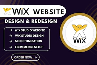 wix studio website, wix studio redesign, wix studio design, wix studio