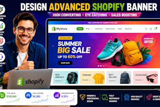 design advance ebay amazon and shopify banner