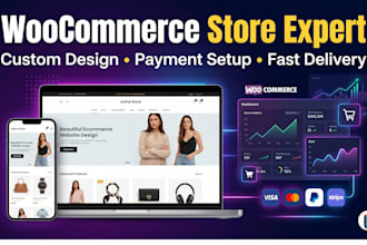 create a modern woocommerce store with payment integration