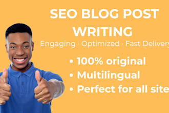 seo blog post writing