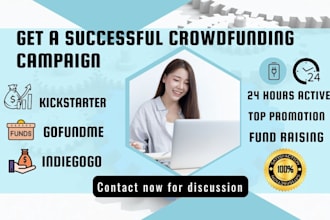 do crowdfunding campaign creation and campaign promotion