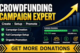 create and manage your crowdfunding fundraising campaign