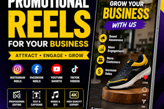 create promotional reels for your business