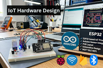 do arduino, esp32, stm32 coding and programming