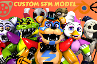 create port fix sfm models for gmod tf2 l4d2 mmd fnaf vrchat avatar furry nsfw