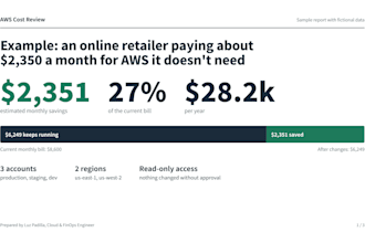audit your AWS costs and find savings opportunities
