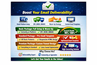 set up professional email infrastructure for high deliverability