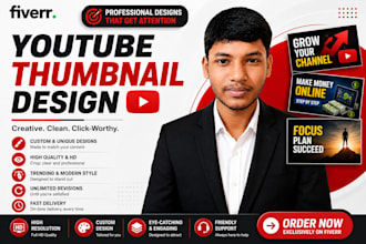 fast youtube thumbnails design