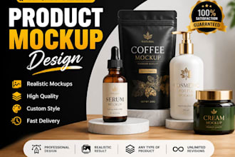 create realistic product mockups for your brand