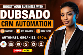 set up dubsado CRM  workflows forms contracts and automation for your business
