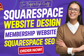 squarespace website, squarespace design, squarespace redesign, squarespace seo
