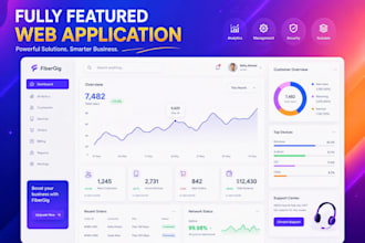 develop custom web application and business application