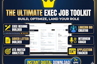 build your custom executive career and productivity suite