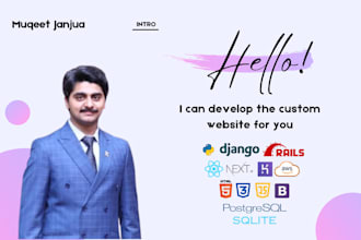 develop custom websites, ai web apps, and saas platforms