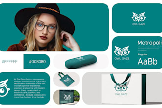 design logo and brand identity for your brand