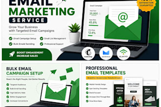 professional email marketing and email campaign setup