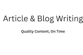 write engaging blog posts and articles