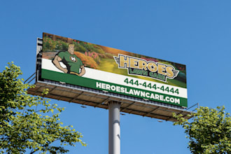 design high impact print and digital billboards for your brand