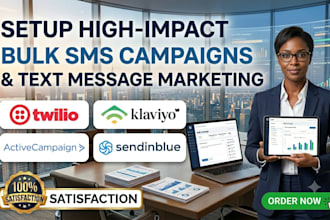 set up high impact bulk SMS campaigns and text message marketing
