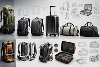 design smart business bag, hiking bag, camping, and adventure travelers bag