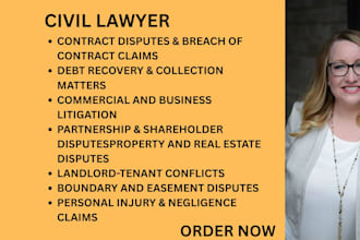 manage lease defaults, unpaid rent claim cases and landlord tenant conflicts