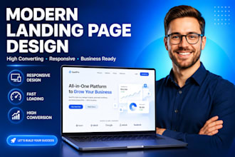 design an awesome landing page