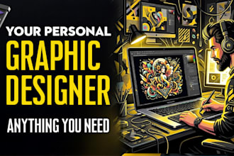 be your professional graphic designer for web or print design
