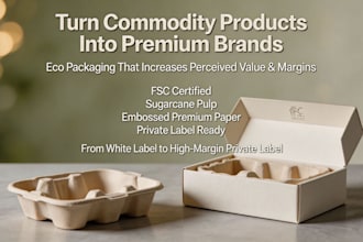 source premium custom eco packaging for your private label