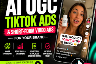 create highconverting ai ugc tiktok ads shortform video ads for your brand