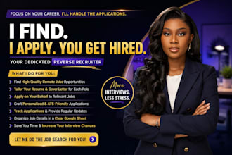 be your reverse recruiter and apply to remote jobs for you
